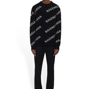 Balenciaga sweatshirt black